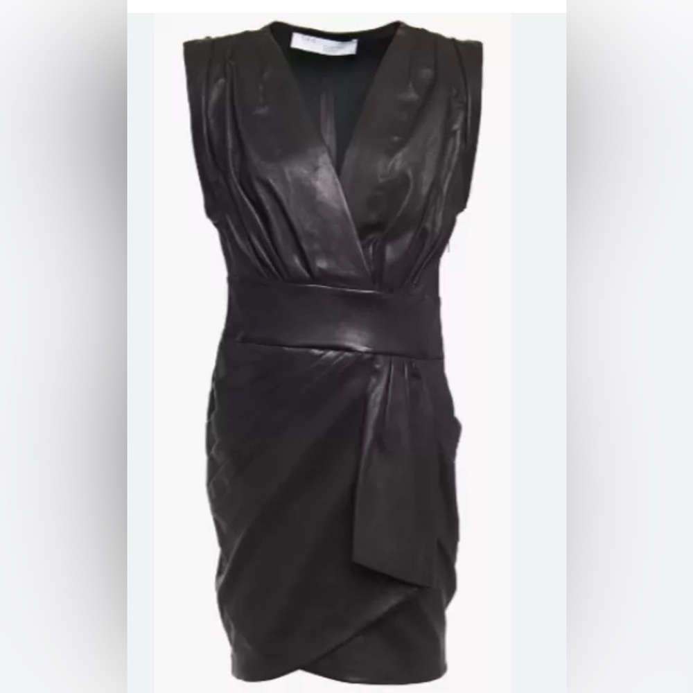IRO leather dress LIKE NEW. supple sexy  leather dress size 34 (like a size 0).